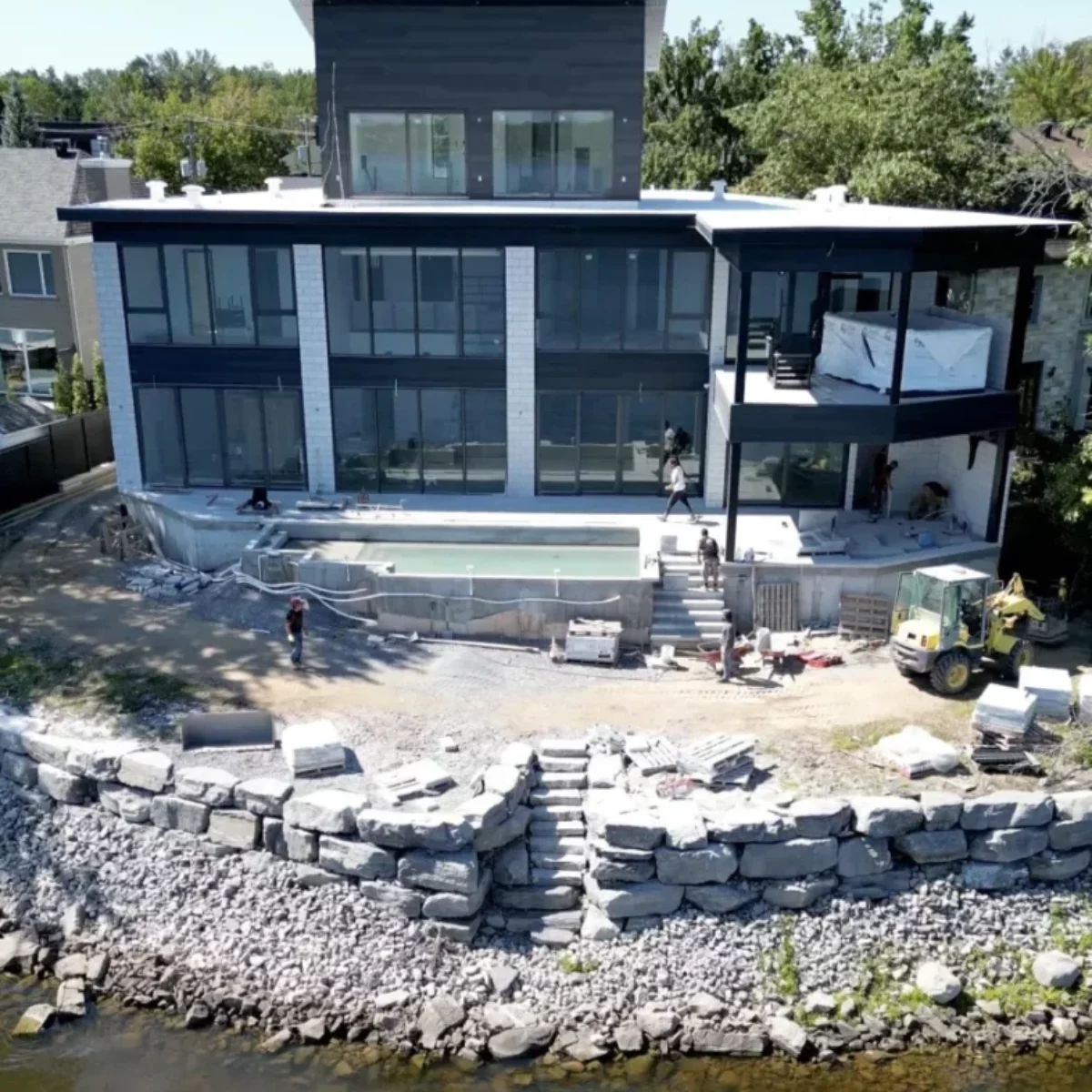 Once the design is approved, construction begins under the supervision of our dedicated site manager. They serve as your main point of contact, ensuring that your installation is completed to your satisfaction, with expert attention to detail and timely execution.